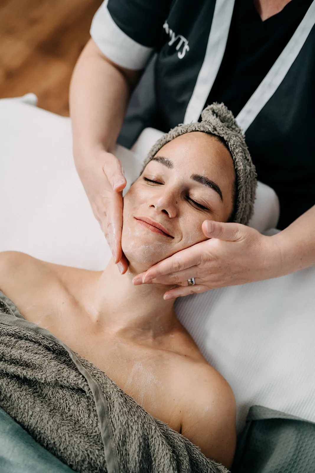 Gesichtsmassage
